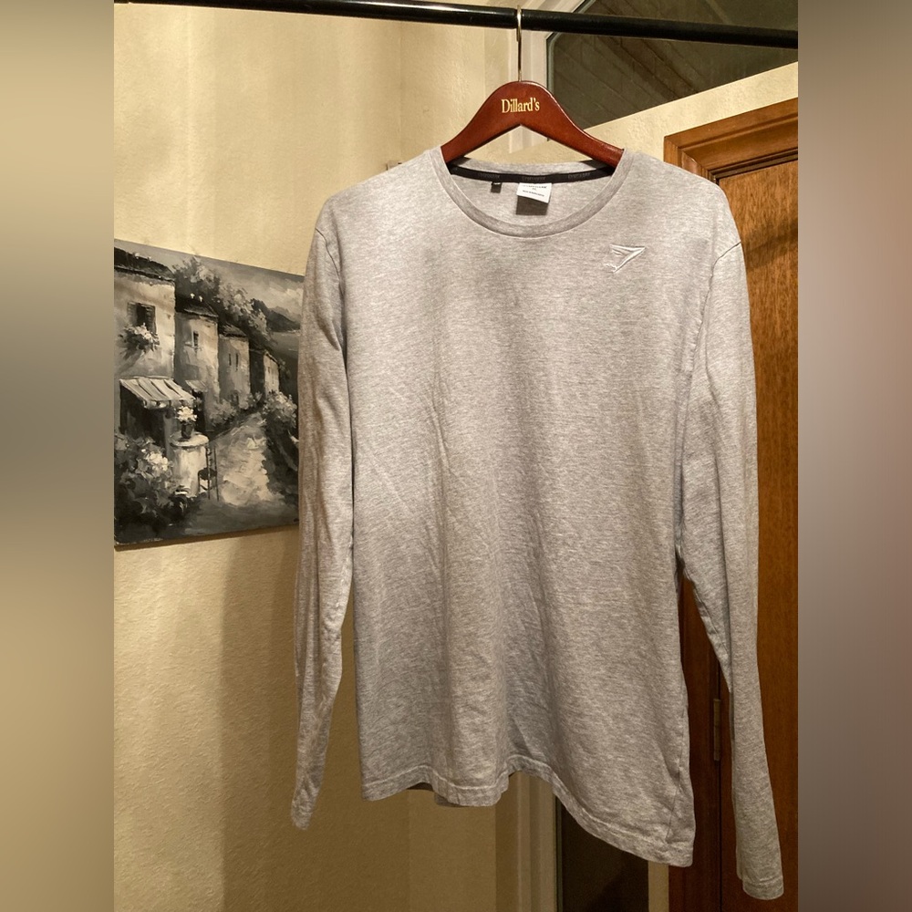 GymShark Grey Long Sleeve Shirt
